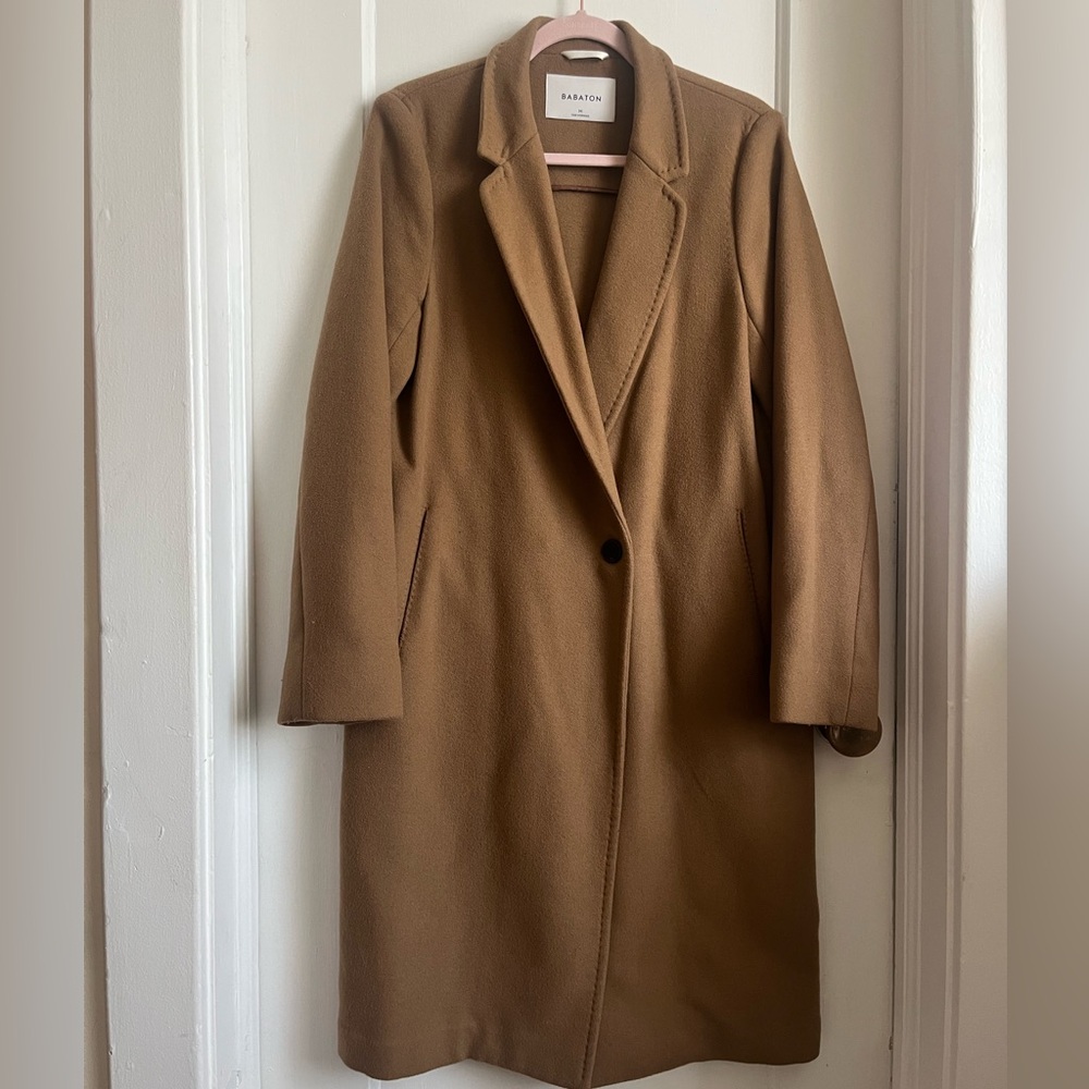 Babaton The Steadman Coat in Camel